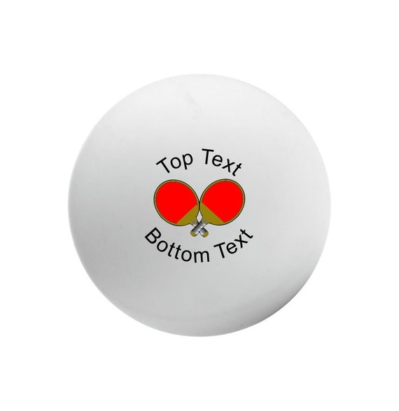 Personalized Ping Pong Balls Customized Ping Pong Ball Custom Etsy