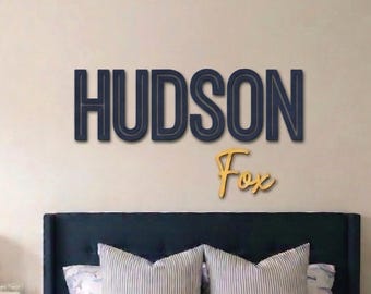 Custom Wood Sign: Personalized Nursery Decor, Name Sign, Custom Logo, Baby Shower Gift, Wall Art, Custom Sign, Party Sign, Custom Gift