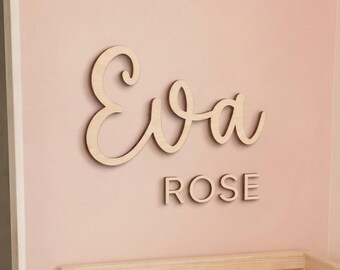 Custom Wood Sign: Personalized Nursery Decor, Name Sign, Custom Logo, Baby Shower Gift, Wall Art, Custom Sign, Party Sign, Custom Gift