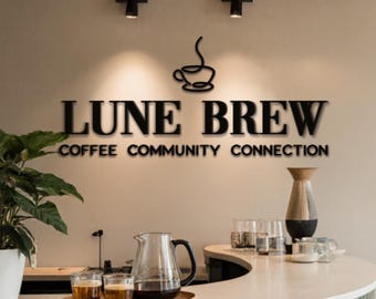 Custom Wood Business Logo: Personalized Logo, Business Ornament, Wall Ornament, Business Logo, Personalized Ornament, Wall Sign, Custom Sign