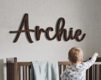 Custom Wood Sign: Personalized Nursery Decor, Name Sign, Custom Logo, Baby Shower Gift, Wall Art, Custom Sign, Custom Sign, Custom Gift