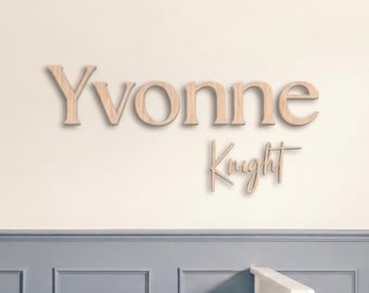 Custom Wood Sign: Personalized Nursery Decor, Name Sign, Custom Logo, Baby Shower Gift, Wall Art, Custom Sign, Party Sign, Custom Gift