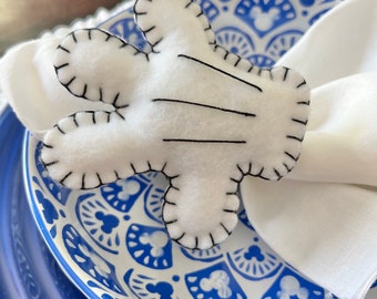 Mickey Mouse napkin rings Mickey party mouse first birthday custom birthday trip announcement breakfast dinner