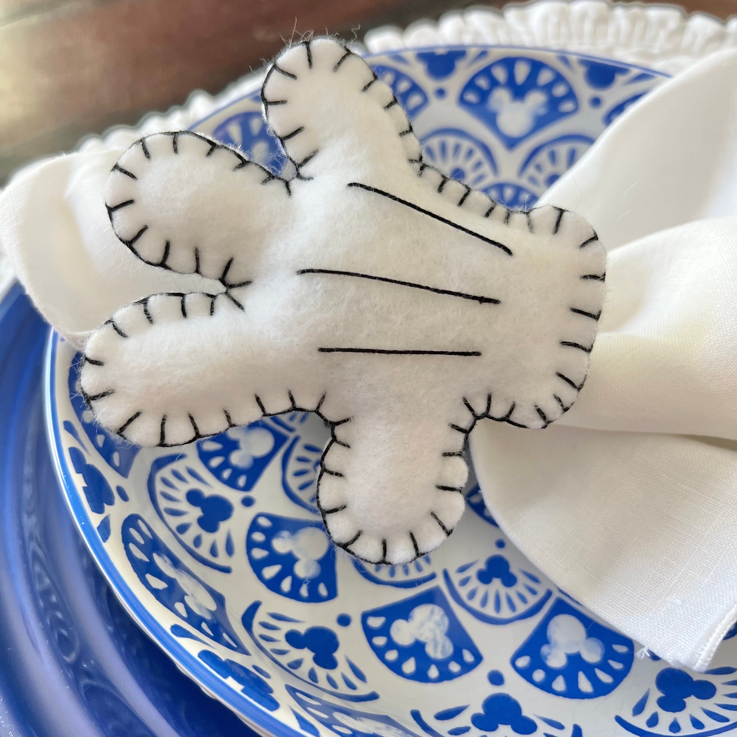 Mickey Mouse napkin rings Mickey party mouse first birthday custom birthday trip announcement breakfast dinner