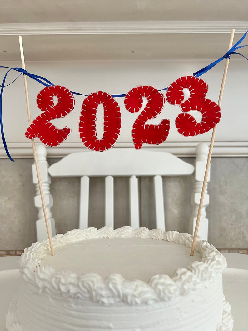 Class of 2024 2025 Cake Topper High School Graduation College