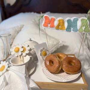 Groovy Birthday Breakfast in Bed kit breakfast decoration mothers birthday gift for her