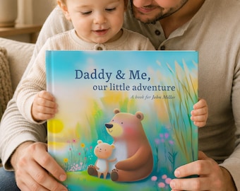 Personalized Book for Dad – Daddy & Me Adventure Story