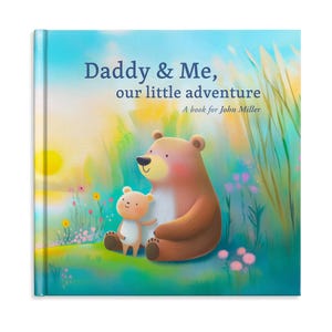 Daddy & Me – Our Little Adventure | Personalized Book for Dad, Gift from Baby or Toddler, First Father’s Day, Custom Story Keepsake