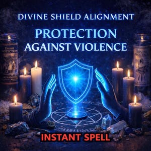 Divine Shield Alignment – Energetic Protection and Peace from Aggression or Negative Influence