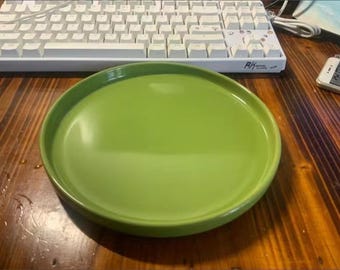 Handbemalter Keramikteller, Dekorativer Teller, Vintage-Stil Servierplatte, Künstlerisches Geschirr, Bunte Keramik Platte, Handgemachte Keramikschale