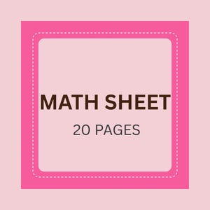 20 feuilles d'exercices interactives, enseignement à domicile pour les enseignants, maternelle, additions, livre coloré d'activités pour enfants, imprimable