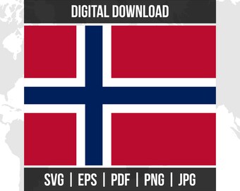 ノルウェー国旗 SVG、ノルウェーの国家国家バナー、クリカット カット