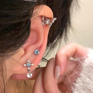 Cute 316L Stainless Steel Stud Earrings