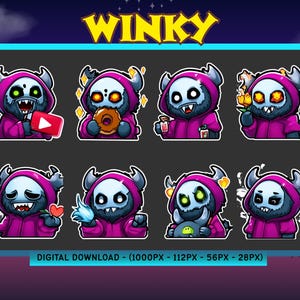 Emotes for Twitch & Discord | Vtuber Stream Overlay Pack | Digital File
