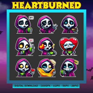 Chibi Twitch Emotes Pack | Pastel Streamer Emotes | Digital Download