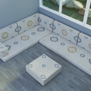 Modern Sofa, Sectional Sofa Set, Traditional Sofa Set, Turkish Floor Cushion, Arabic Sofa, Floor Couch, Turkish Rug Design, Handmade Sofa,