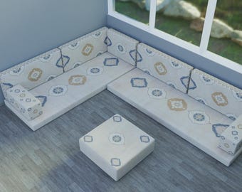 Modern Sofa, Sectional Sofa Set, Traditional Sofa Set, Turkish Floor Cushion, Arabic Sofa, Floor Couch, Turkish Rug Design, Handmade Sofa,