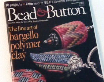 Vintage Bead & Button Magazine, Feb 2000: Jewelry Making Ideas