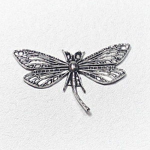 Vintage Dragonfly Connector, 3 pieces Lead Free Pewter Charms, Jewelry Making and Beading Supplies,  Destash Bargains