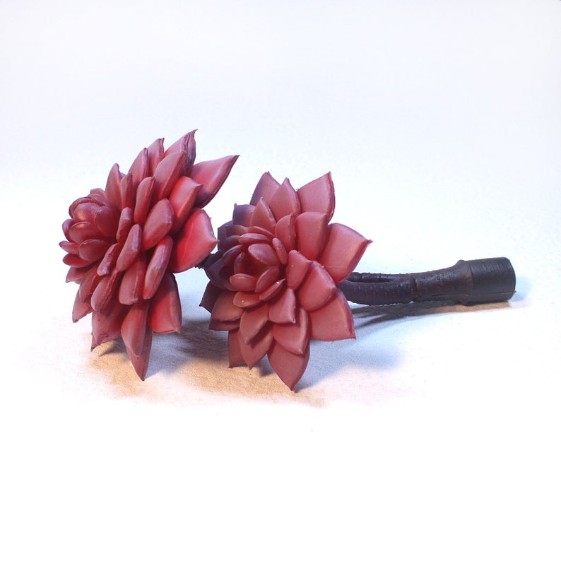 Vintage Artificial Flowers Rubber Plant Parts Chrysanthemum Etsy