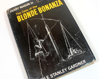 Erle Stanley Gardner, Perry Mason in the Case of the Blonde Bonanza, Vintage Hardback Book