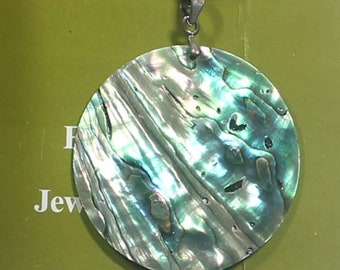 Large Abalone Pendant