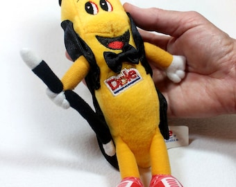 Vintage Chiquita Banana Plush Doll: 1970s Advertising Toy, USA