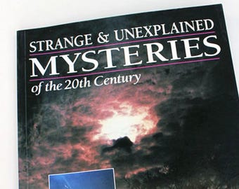 Strange and Unexplained Mysteries of the 20th Century, Jenny Randles, Vintage Paperback Book