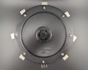 Plateau porte-lames / disque de coupe 8 lames Ø190 mm compatible Worx Landroid Vision WR213E (L1300) / WR216E (L1600) / WR220E (L2000)