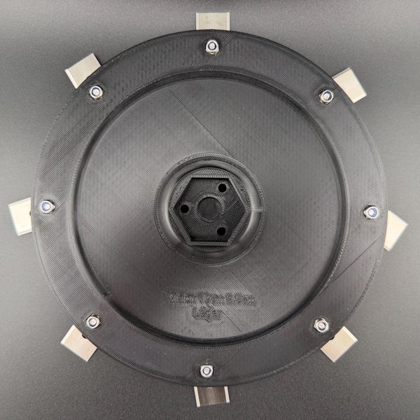 Blade holder plate / cutting disc with 8 blades Ø190 mm compatible with Worx Landroid Vision WR213E (L1300) / WR216E (L1600) / WR220E (L2000)