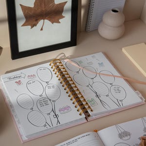 Birthday Tracker Printable |  Birthday Log for Planner or Binder
