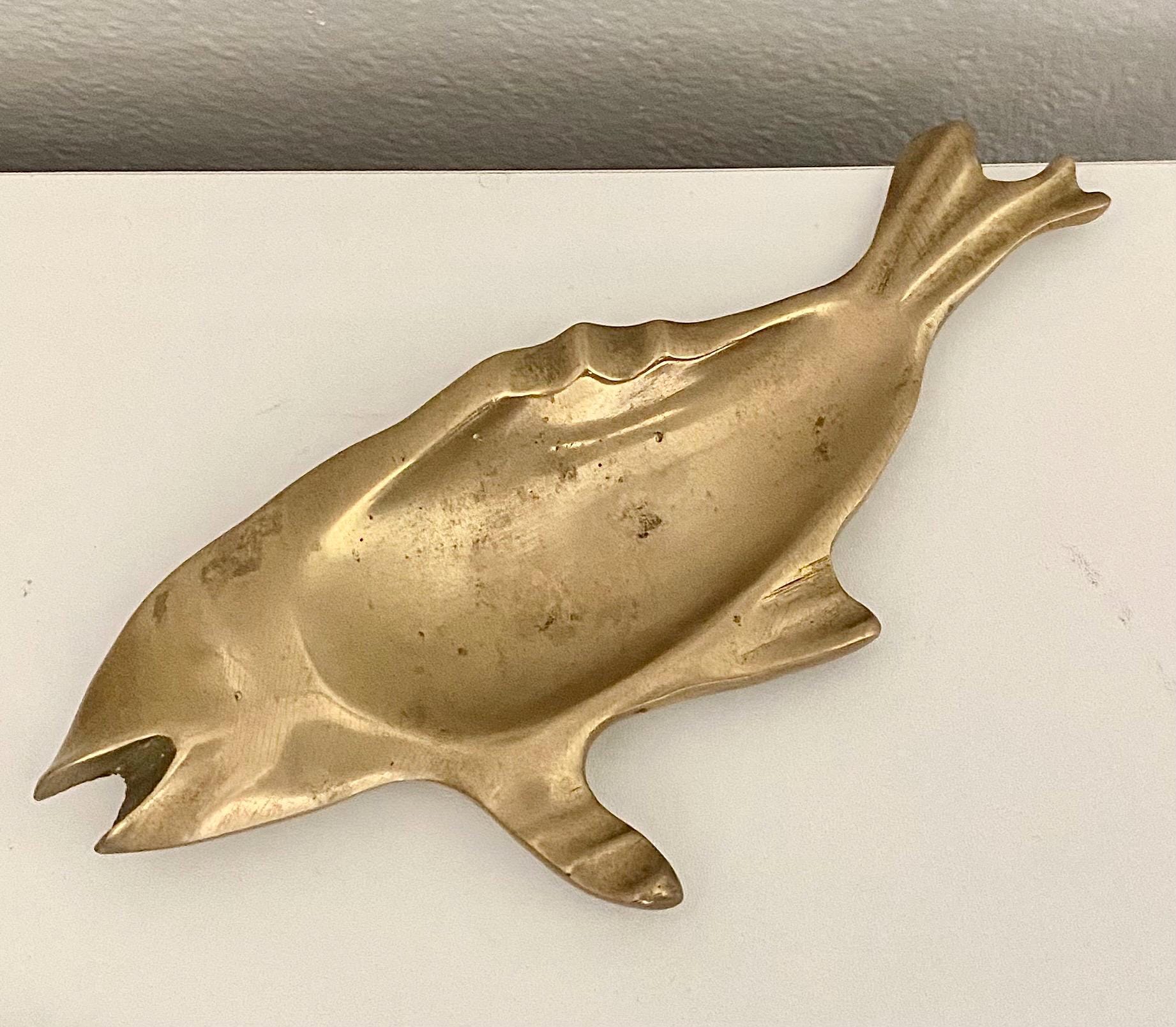 VINTAGE FISH ASHTRAY 真鍮 ヴィンテージ 熱帯魚 【公式通販】