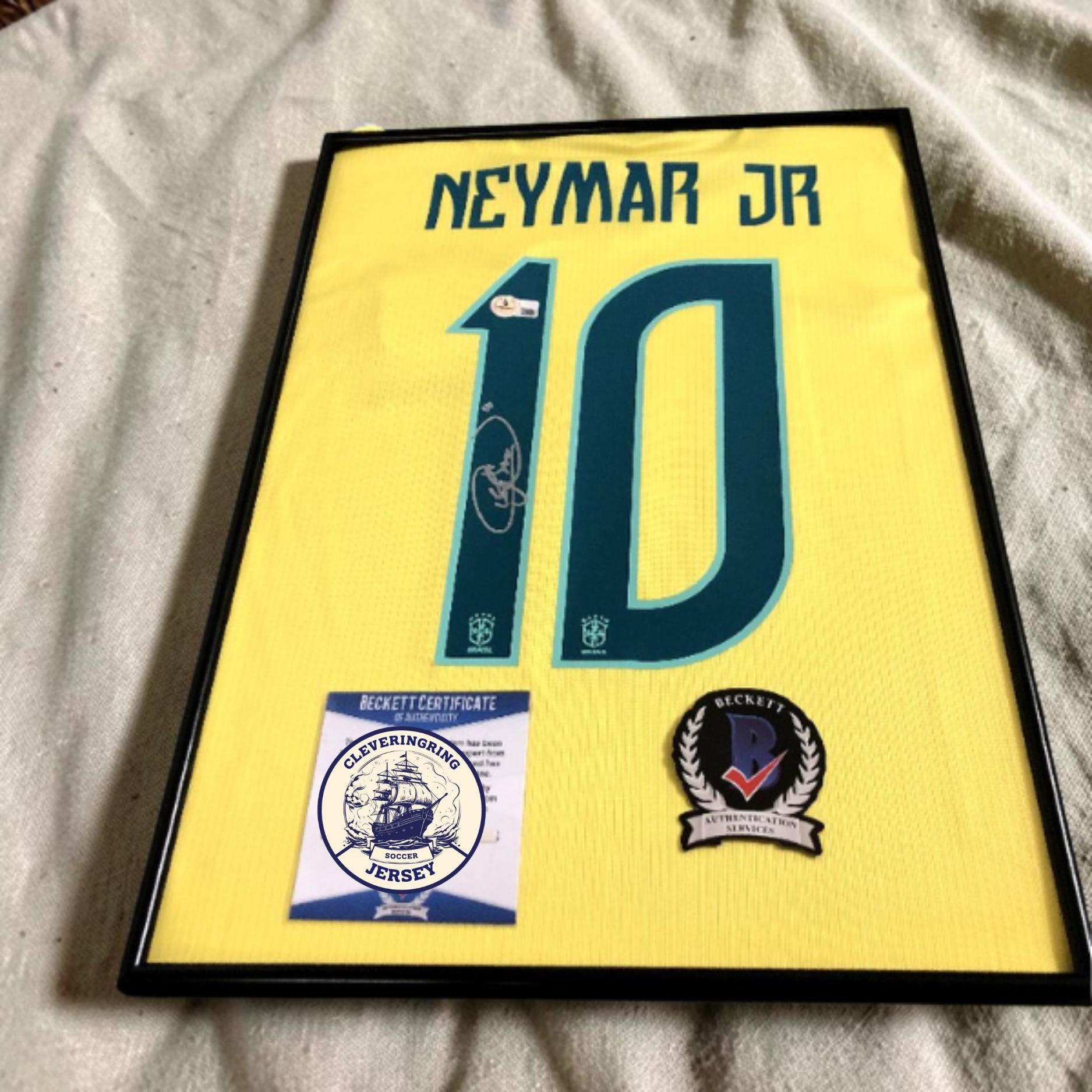 Neymar Jr Signed Jersey - Etsy