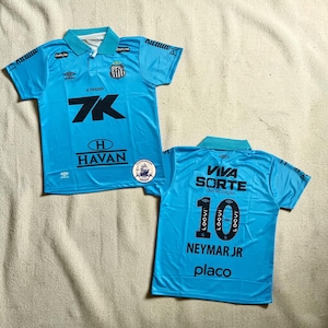 Neymar Blue Santos Jersey - Etsy