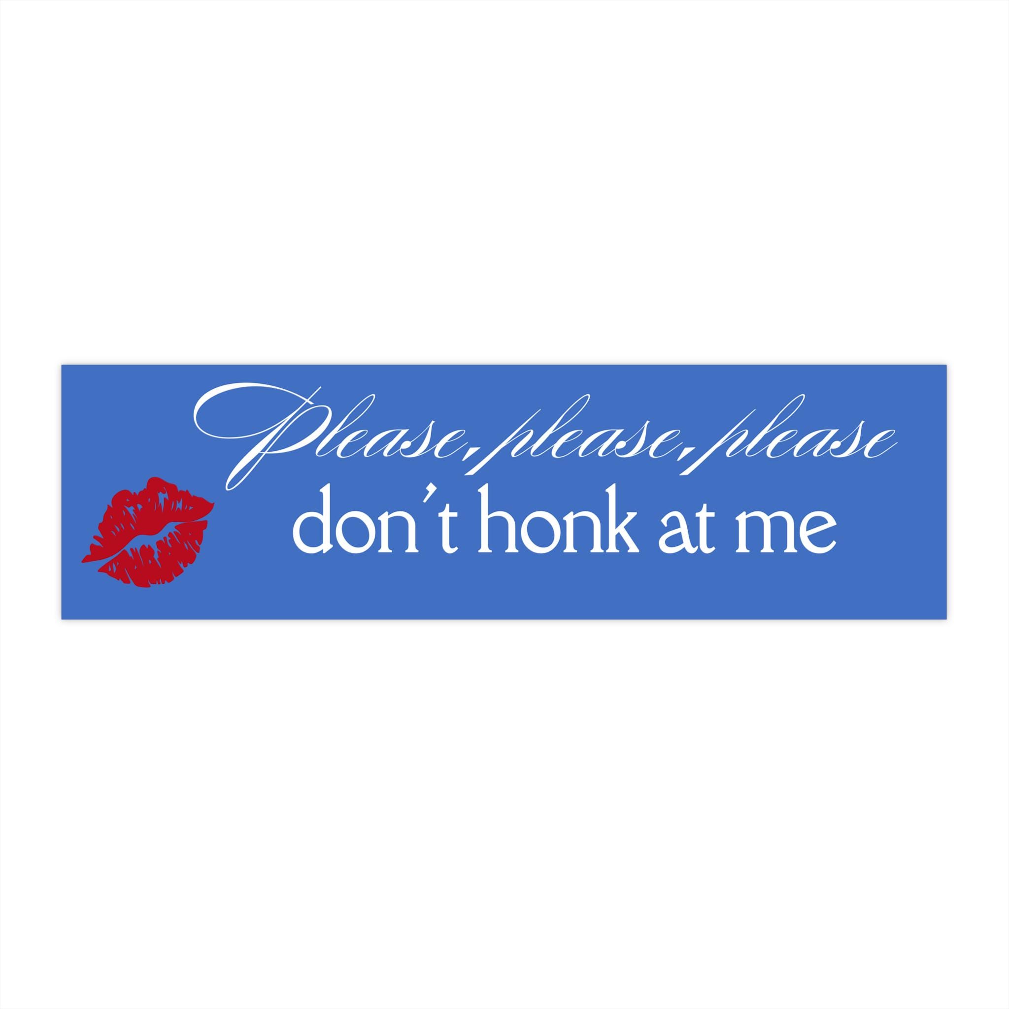 Sabrina Carpenter Please Please Please Sticker Car Bumper Decal Funny Music Cute
