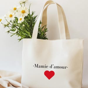 Mom Gift Tote Bag Customizable Mom Gifts Mom Birthday Gift Bag Mother&#39;s Day Gift Tote Bag Personalized Grandma Gift