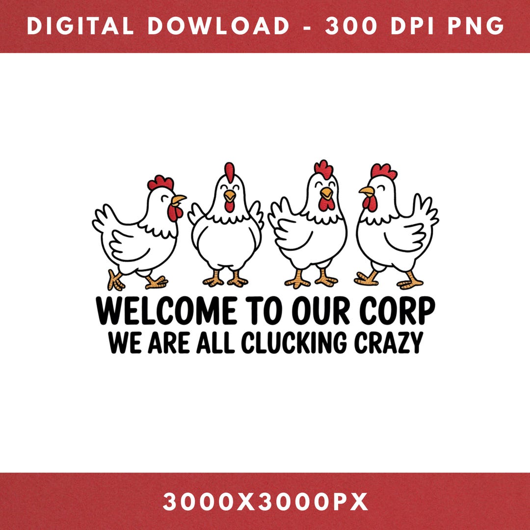 Funny Chicken Coop PNG Farmhouse Wall Art Welcome to Our Coop Quote ...