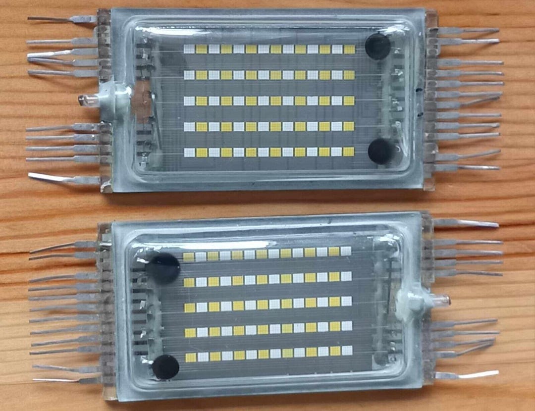 1 X IVLM2-5/7 ИВЛМ2-5/7 Matrix Bi-color VFD Tube, Vu-meter. NEW. - Etsy