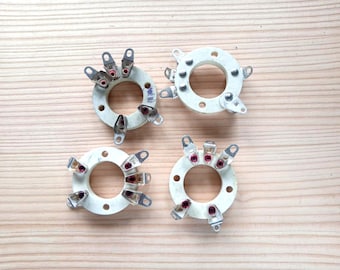 1 X Acorn 5 pin 5AA Ceramic Sockets Base for 6S1J ( 6С1Ж ) 955 VT-121 Tubes NEW