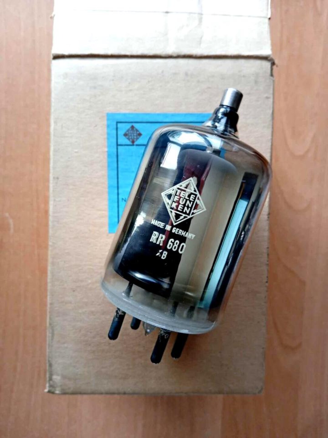 Extremely Rare Authentic Telefunken RR 680 Vacuum Tube Military. NEW ...