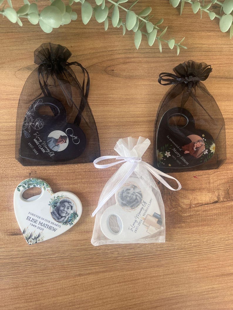 funeral favor, in loving memory, calebration of life, sympathy gift, custom funeral gift, funeral favours, memorial favor, remembrance gift, in memory favor,