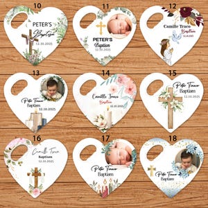 Customized Baptism Favors, Custom Christening Favors, Mi Bautizo Gift, Bottle Opener Magnet