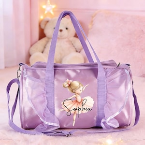 Borsa da ballo personalizzata per bambini per ragazze borsa da