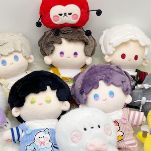 Love and Deepspace 20 cm Plüsch-Themenbox – Chibi Sylus Plüsch, Xavier, Zayne, Rafayel, Caleb – Geschenk für Love and Deepspace-Liebhaber