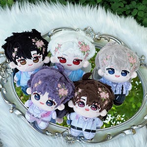 Love and Deepspace 10cm Plush -Chibi Sylus plush,Xavier,Zayne,Rafayel,Caleb-Gift For Love and Deepspace Lover image 2