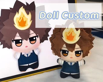 Custom Plush Doll,10cm Starfish Body Plush Commission,OC Dolls Customization,Anime Commission Push,Gift For Friend