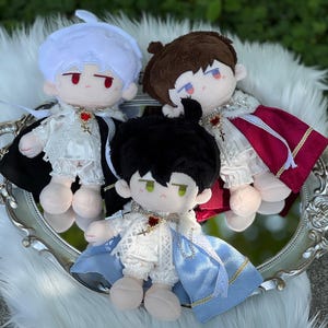 Love and Deepspace 15 cm Plüsch - Chibi Sylus Plüsch, Xavier, Zayne, Rafayel, Caleb - Geschenk für Love and Deepspace Liebhaber