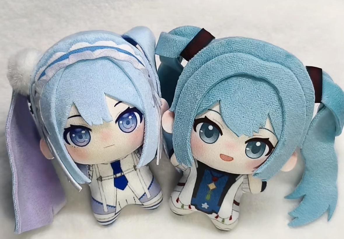 みちふゆ♡Custom Dollオーダー Custom Plush Doll,10cm Starfish Body Plush Commission,oc Dolls