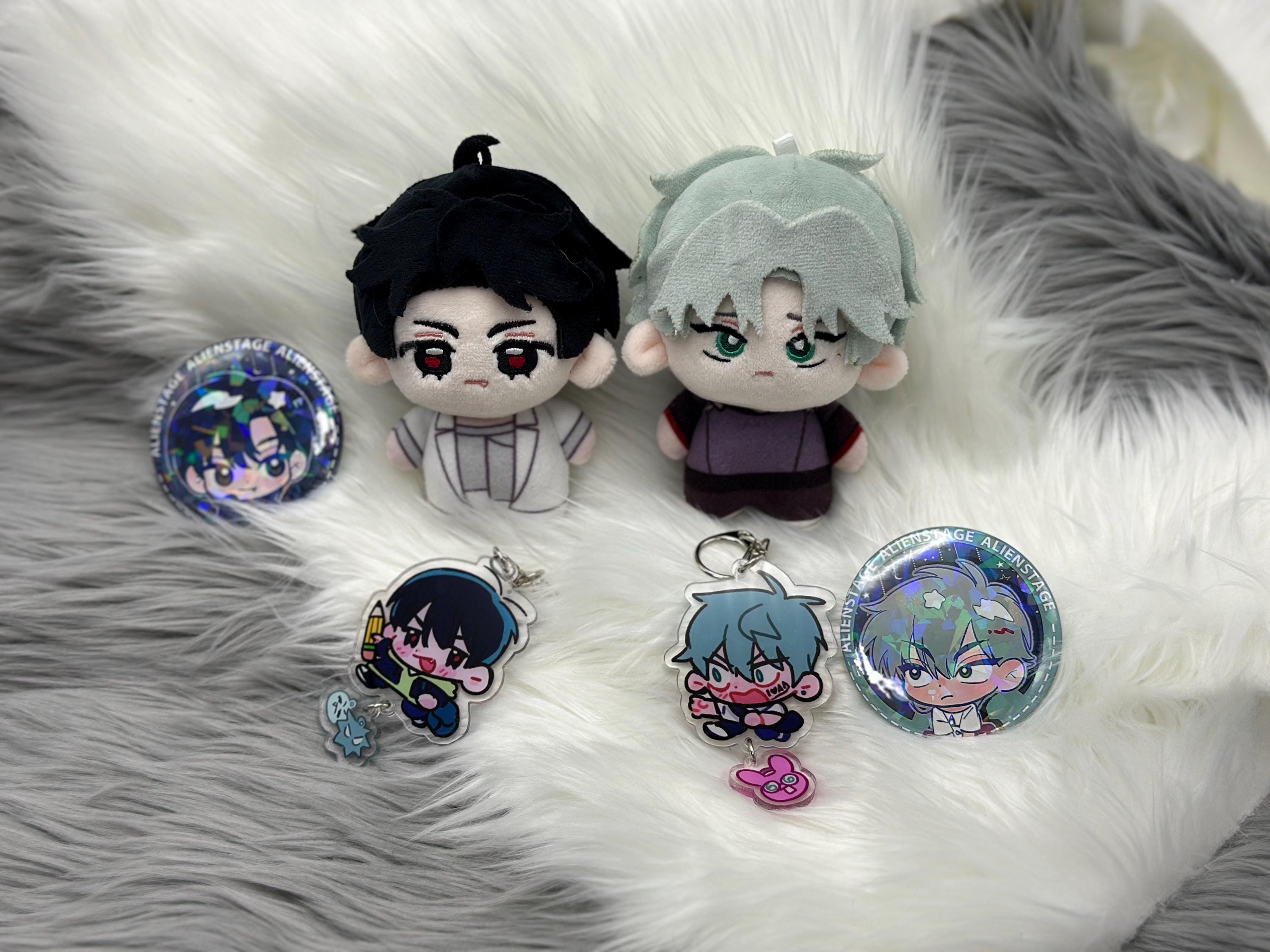 Alien Stage Fans Gift Box ,Chibi IVAN & TILL Plushie ,Alien Stage
