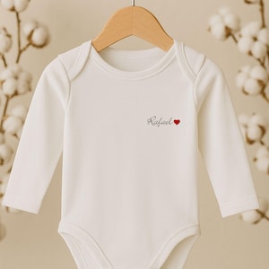 Personalizowane body niemowlęce z imieniem